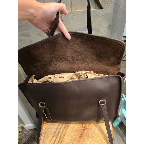 Vintage Coach NYC Envelope Portfolio Tote 5190 - Picture 5 of 7